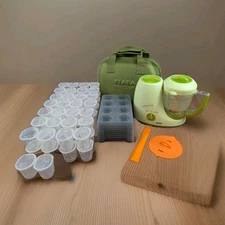 BEABA BABYCOOK Classic 4 in 1 Baby Food Maker Steamer Cooker Blender Hard Case