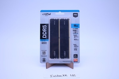 Crucial Pro 96GB (2 x 48GB) DDR5 RAM 5600Mhz CL46 XMP EXPO CP2K48G56C46U5