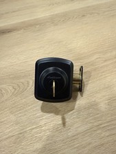 Kwikset Deadbolt Set with key matte black