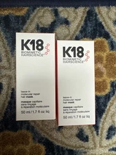 2 PCS- K18 Leave-In Molecular Repair Hair Mask - 1.7 fl oz 50ml- USA Seller