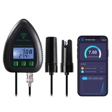 5-in-1 WiFi pH Meter Monitor, Water Quality Tester for pH TDS Salinity S.G Te...
