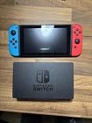 Nintendo Switch HAC-001 (01) Console Neon Red And Blue