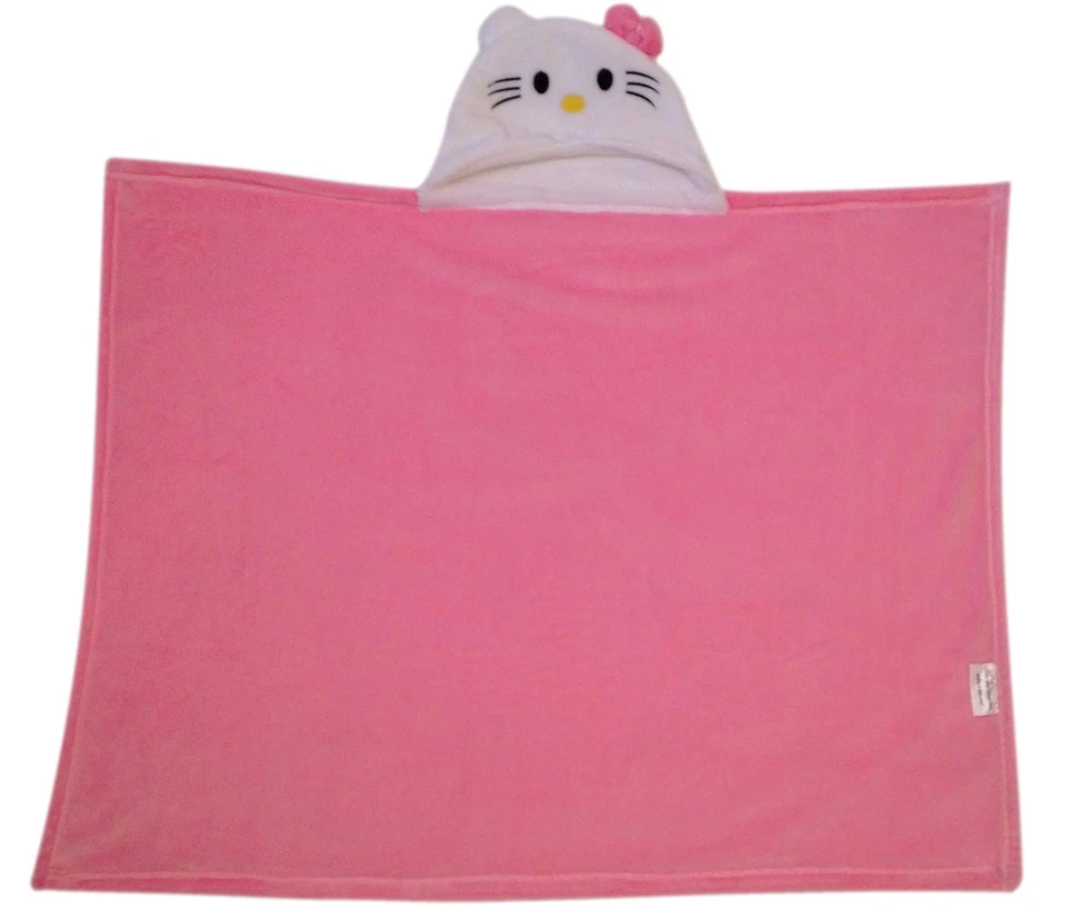 Manta con capucha para niños pequeños | Peluche suave animal bebé o bebé sudadera con capucha Blankie 36x2... Foto 4 de 4