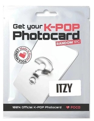 ITZY POCA KPOP Photocard Blind Pack - 1x Random Collectible Card