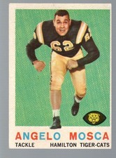 Angelo Mosca 1959 Topps #72 RC