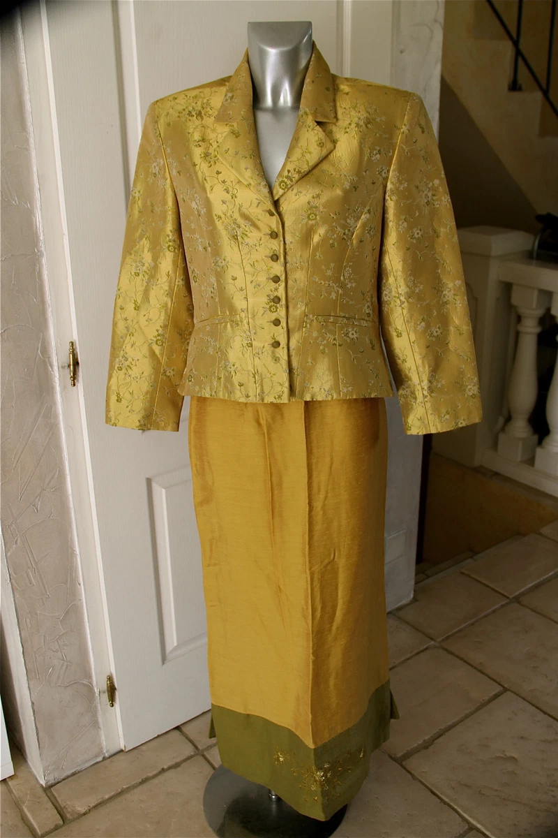 Ensemble tailleur jaune 2025