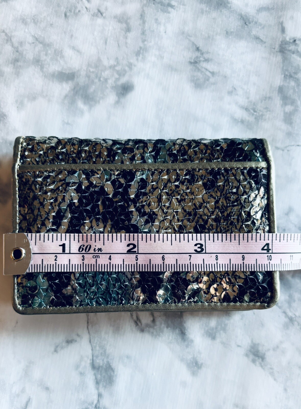 LODIS Womens Sequin Python Design ID CARD COIN BI… - image 6