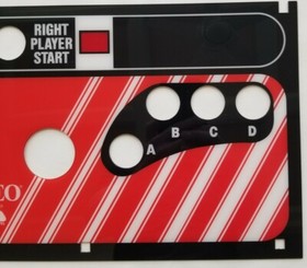 NEO GEO Control Panel Overlay Screen Printed on plexi not a sticker! EXCLUSIVE!