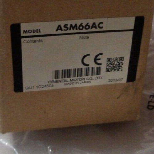 ASM66AC Oriental Motor Co. AlphaStep Motor ASM 66 AC Unused Surplus