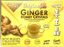 Prince of Peace Original Ginger Honey Crystals Instant Beverage