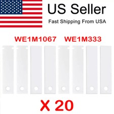 20 pcs Dryer Bearing Slides Front Drum Glide Kit Replacement WE1M1067 WE1M333