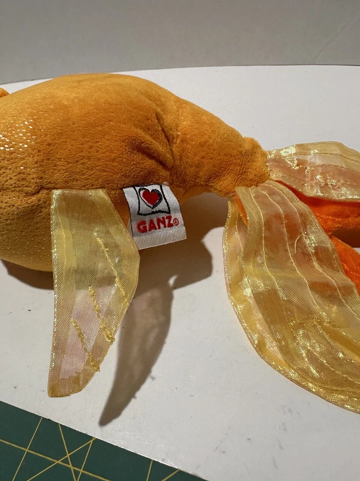 Ganz Webkins Fantail Goldfish 11" Plush Stuffed Animal Toy NO CODE - Image 4 of 4