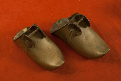 FF 25 Brass Horse Stirrups Conquistador Puruvian Bolero Style (O4R-2) Vintage