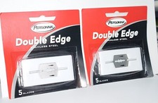 Personna Stainless Steel Double Edge Razor Blades Safety 10 ct Made in Germany