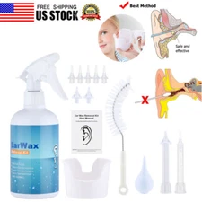 Ear Wax Removal Tool Kit Ear Wax Remover Irrigation Cleaner Bottle Flush System