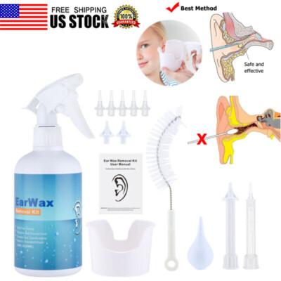 #ad Ear Wax Removal Tool Kit Ear Wax Remover Irrigation Cleaner Bottle Flush System $18.20