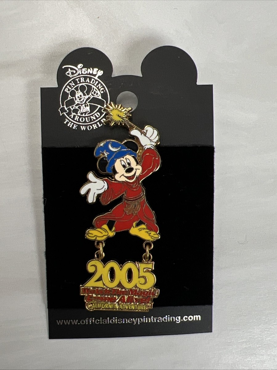Disney Pin 2005 Sorcerer Mickey Watch The Magic Come Alive NEW