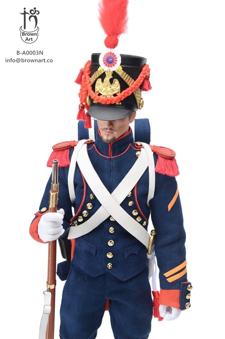 BROWN ART 1/6 フィギュア ナポレオン戦争 フランス軍 近衛砲兵