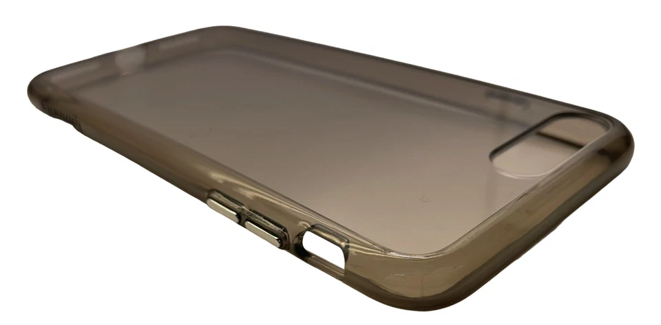 Panel trasero de policarbonato transparente Qmadix serie C + parachoques de TPU para iPhone 7 Pro Foto 2 de 4