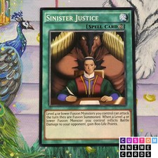أخرى ألعاب — Sinister Justice ANIME EFFECT HOLO card