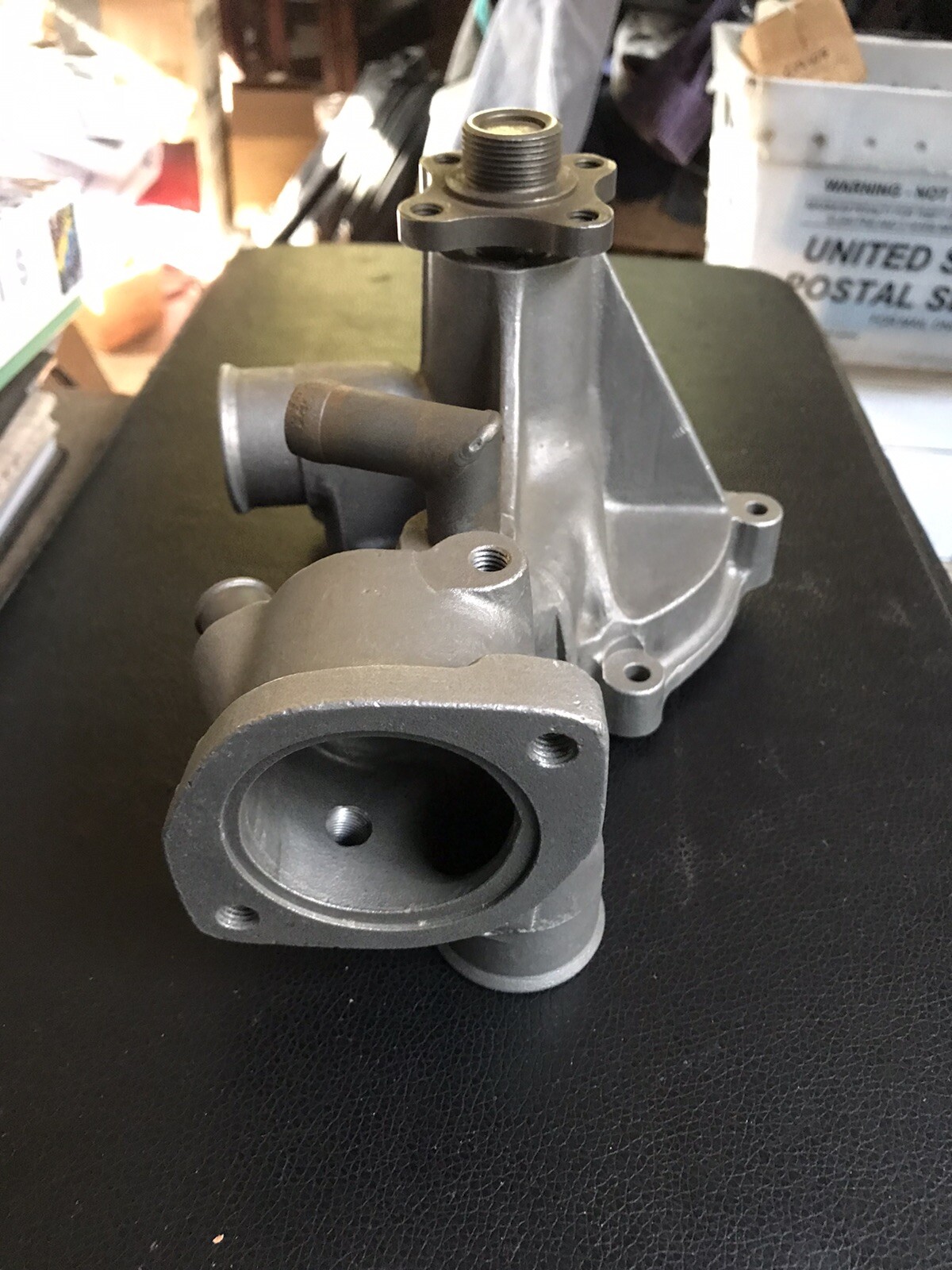 RARE EARLY LOTUS MFS ROUND BOTTOM WATER PUMP & GASKET REBUILT/EXCHANGE.
