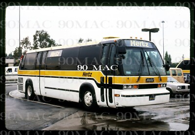 HERTZ CAR RENTAL. GM RTS COACH #4. Original Slide 1980. | eBay