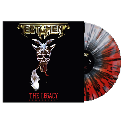 【LP】TESTAMENT　THE LEGACY Testament - The Legacy Remastered Red White Black Splatter Vinyl
