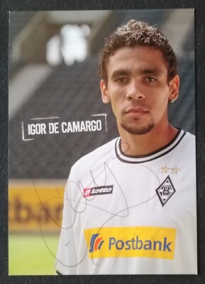 4612 Igor de Camargo Mönchengladbach 2010/11 Autogrammkarte original signiert