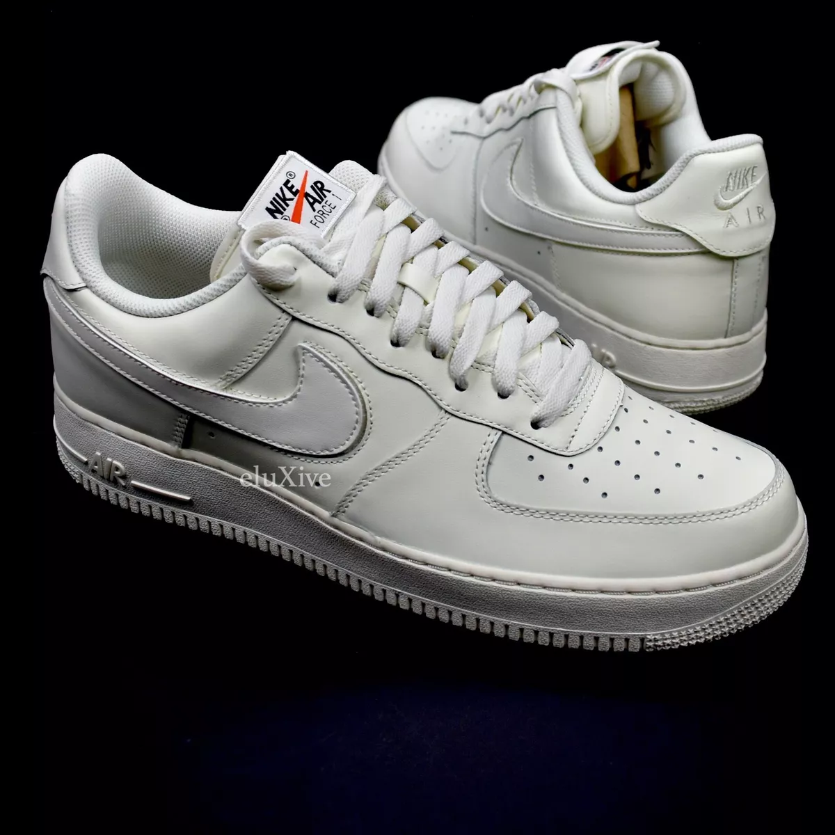 Extreem vice versa Gelukkig is dat NWT Nike Air Force 1 07 QS All-Star Swoosh Pack Sail Sneakers 11.5 DS  AUTHENTIC | eBay