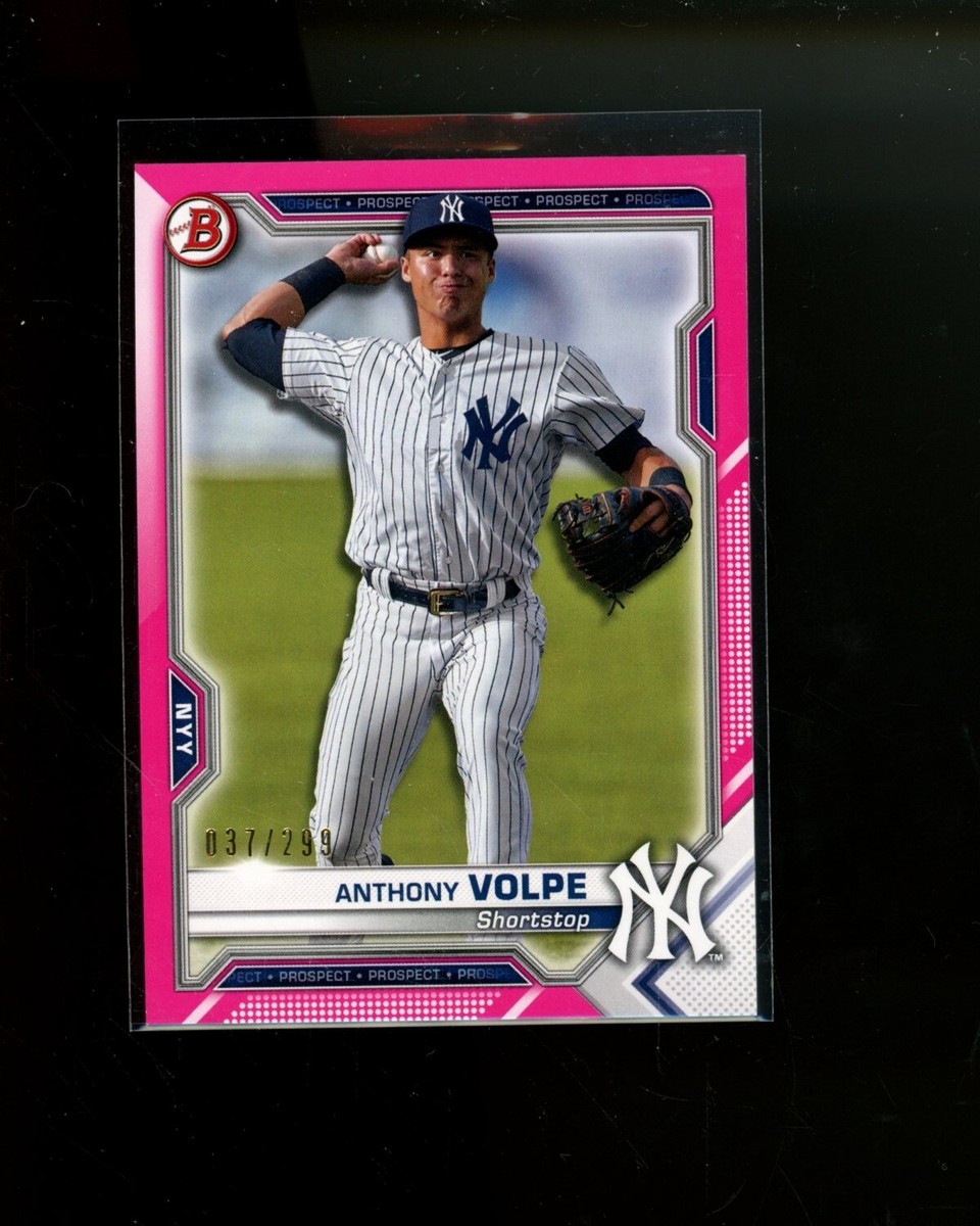 2021 Bowman Prospects Fuchsia #BP85 Anthony Volpe /299 | eBay