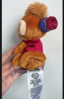 Authentic Shanghai Disney Abu Aladdin Monkey Shoulder Pal Magnet