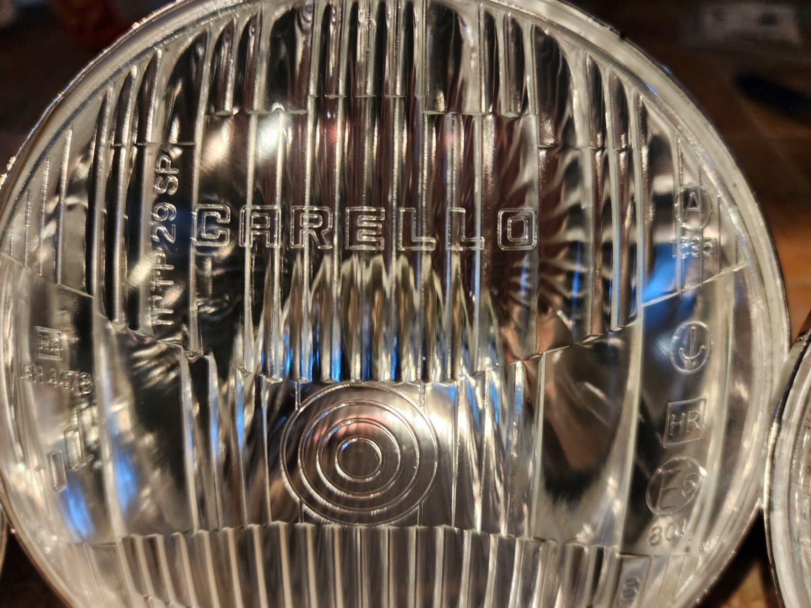 Headlights Carello for Lamborghini Espada, Jarama etc. set of 4 brand new