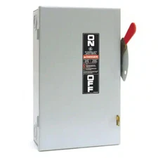 TG4321 ABB 3-Pole 30A 240V Fused Disconnect Nema-1 NEW