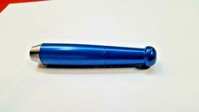 LARGE METAL TOBACCO SMOKING PIPE MADE IN USA !!!!! BLUE CHILLUM / DUGOUT/HERB