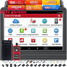 Launch X431 V Pro Pro3s V+ Scanner Bidirectional Diagnostic Tool Key Coding Tpms