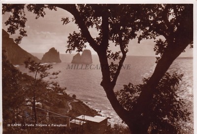 CAPRI - Punta Tragara and Faraglioni - Photo Postcard