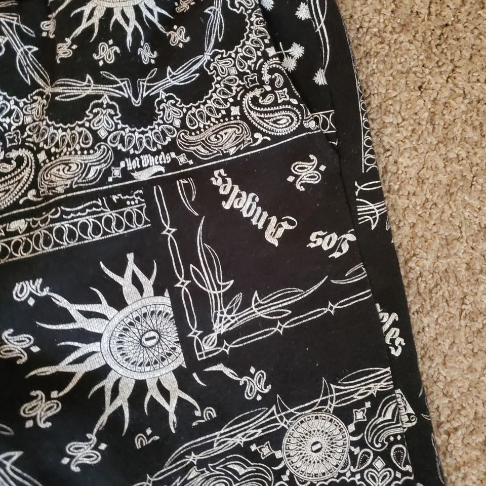 Niños Niñas Forever 21 LA Dodgers Hot Wheels Negro Pantalones Sudadera Camisa Sudadera con Capucha 10-12 Foto 4 de 4