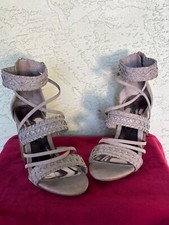 Cute strappy women's dress sandals size 5.5 never been worn