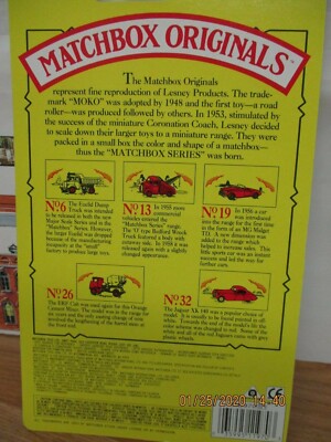 Matchbox Originals Limited Edition COLLECTORS' EDITION MG Midget
