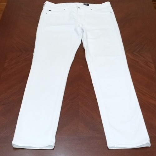 Adriano Goldschmied Women's Pant. Color White. Size 30R.