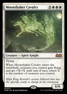 *MtG: MOONSHAKER CAVALRY - Wilds of Eldraine Mythic - magicman-europe*