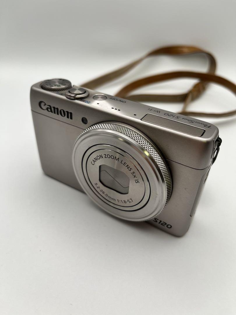 Canon デジタルカメラ PowerShot S120(シルバー) F値1.8 広角24mm 光学  