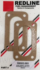 WEBER 38/38 DGAS Carburetor Base Gaskets - 1 pair - fits 38DGAS, 38DGS, & 38DGES