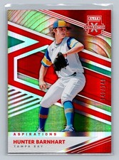 2020 Panini Elite Extra Edition #103 Hunter Barnhart Aspirations Orange #/149