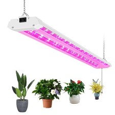 4ft LED Grow Lights 50W Full Spectrum Integrated Growing Lamp Fixtures for Gr...