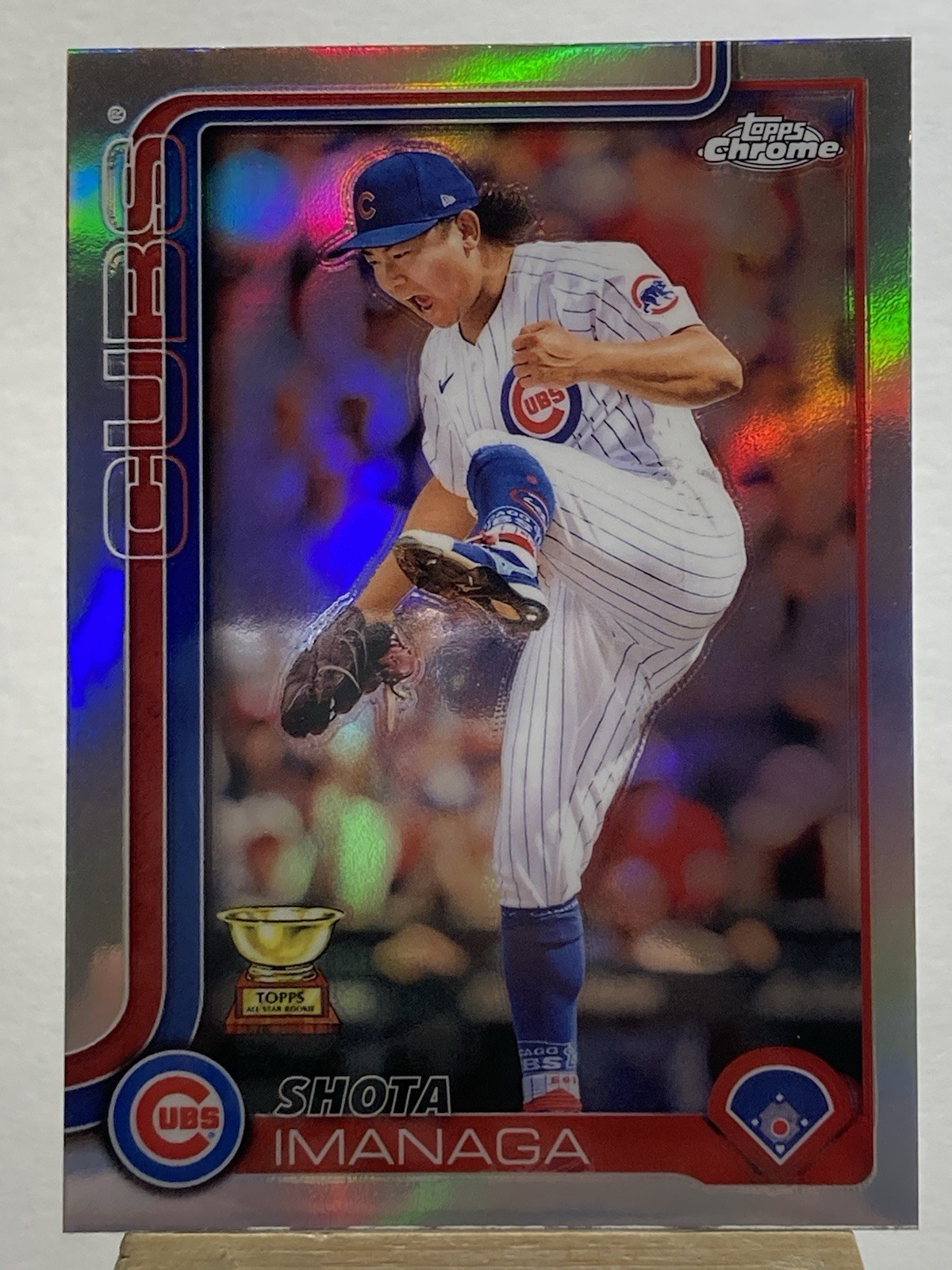 2025 Topps Chrome Shota Imanaga Refractor Rookie Cup #149 Cubs ￼￼
