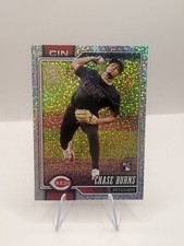 Chase Burns RC 2026 Topps Series 1 Celebration #312 Confetti Parallel Reds