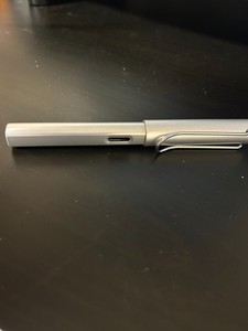 Lamy Al-Star Special Edition WhiteSilver Fountain Pen - (Broad)