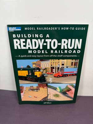 #ad Model Railroad Books BUILDING A READY TO RUN MODEL RAILROAD Train Book $12.50