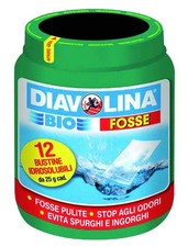 Désincrostante Diavolina Bio Fossette 12 Sachets 25 G 6 PZ